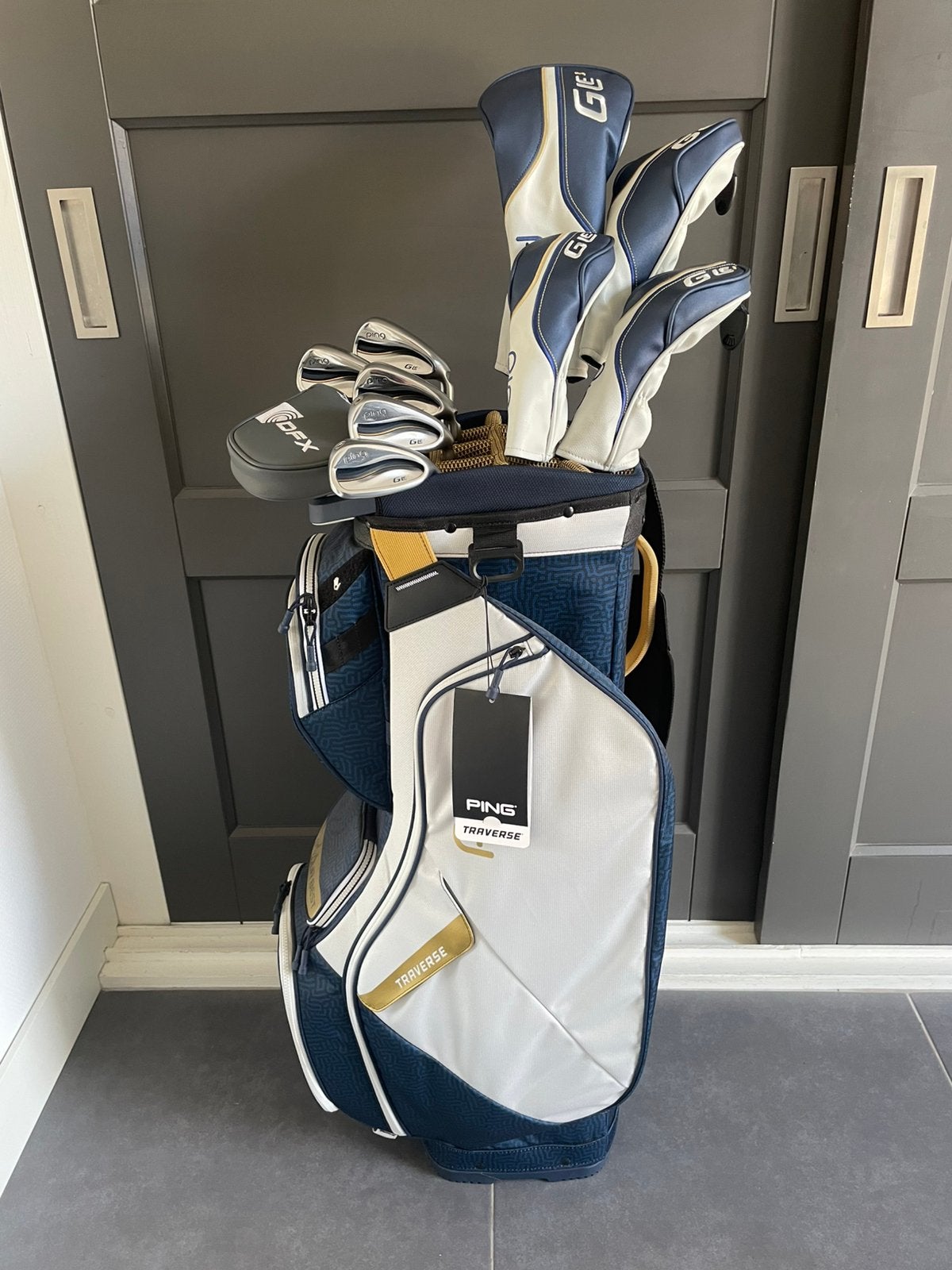 Prachtige Ping G Le3 dames golfset izgst, RH, top set., Sport en Fitness, Golf, Ophalen, Zo goed als nieuw, Set, Ping
