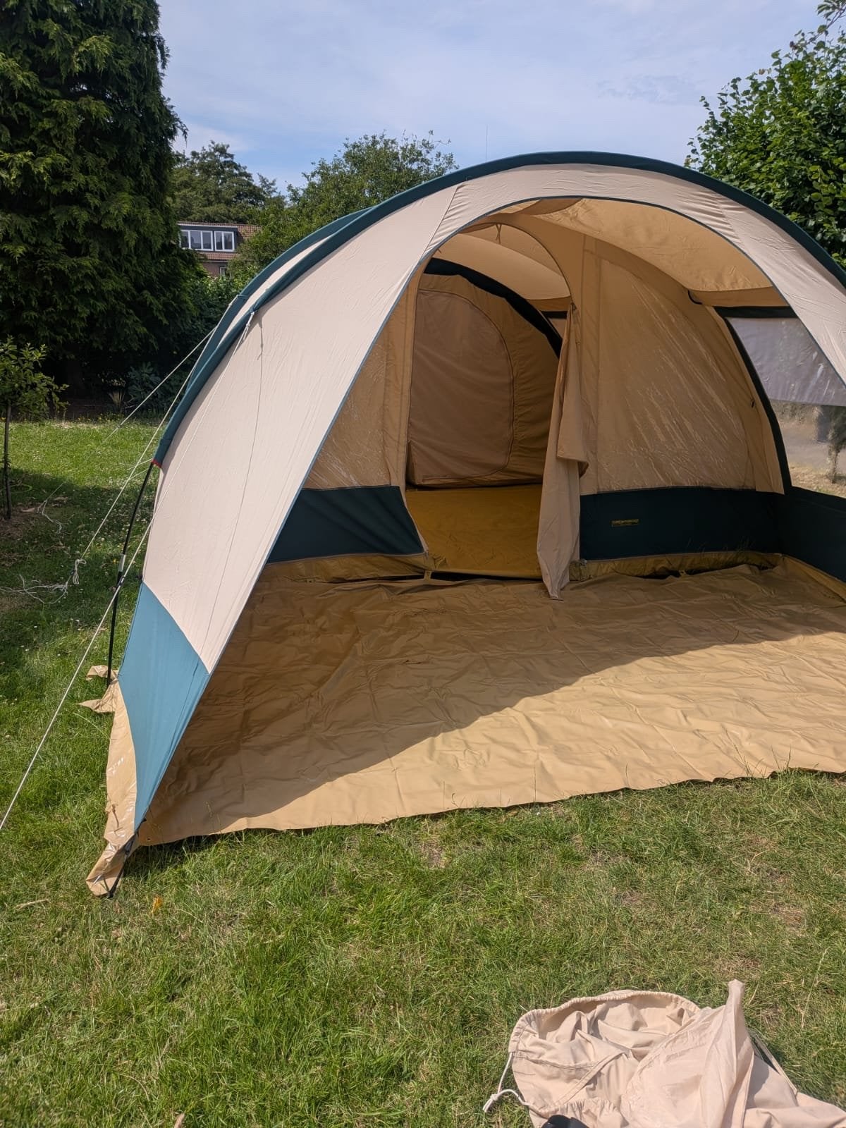 Hypercamp Fashion Gold 6-persoons koepeltent, Ophalen, Gebruikt, Tot en met 6