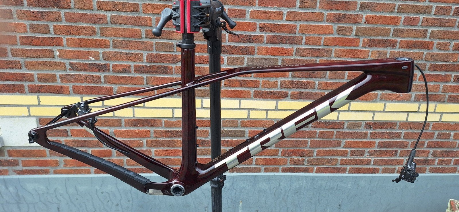 Trek Procaliber Carbon Mountainbike Frame - Maat L, Fietsen en Brommers, Fietsonderdelen, Frame, Ophalen of Verzenden, Zo goed als nieuw