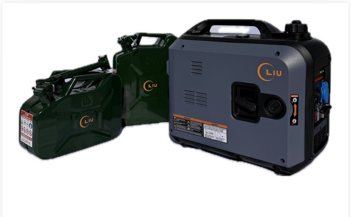 Te Huur LIU Corp NL 4 kVA Inverter Aggregaat 24/7 Support, Ophalen of Verzenden, Nieuw, Dieselolie