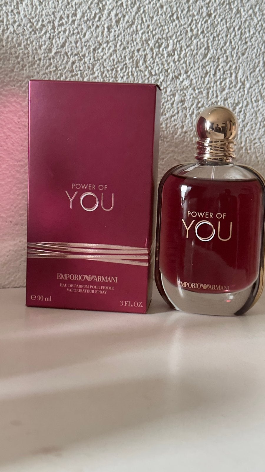 Armani POWER OF YOU EAU DE PARFUM 90ML, Ophalen of Verzenden, Nieuw