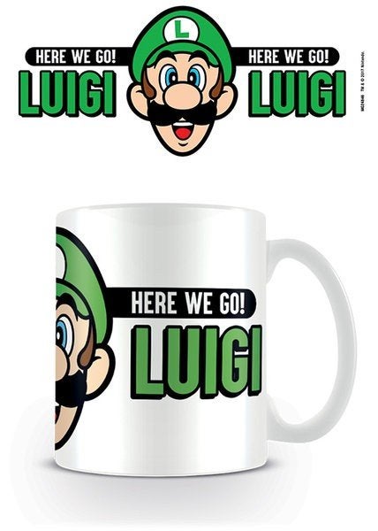 Luigi Mok - Here We Go! Super Mario Bros. Nintendo, Nintendo, Overige merken, Keramiek, Onbekend