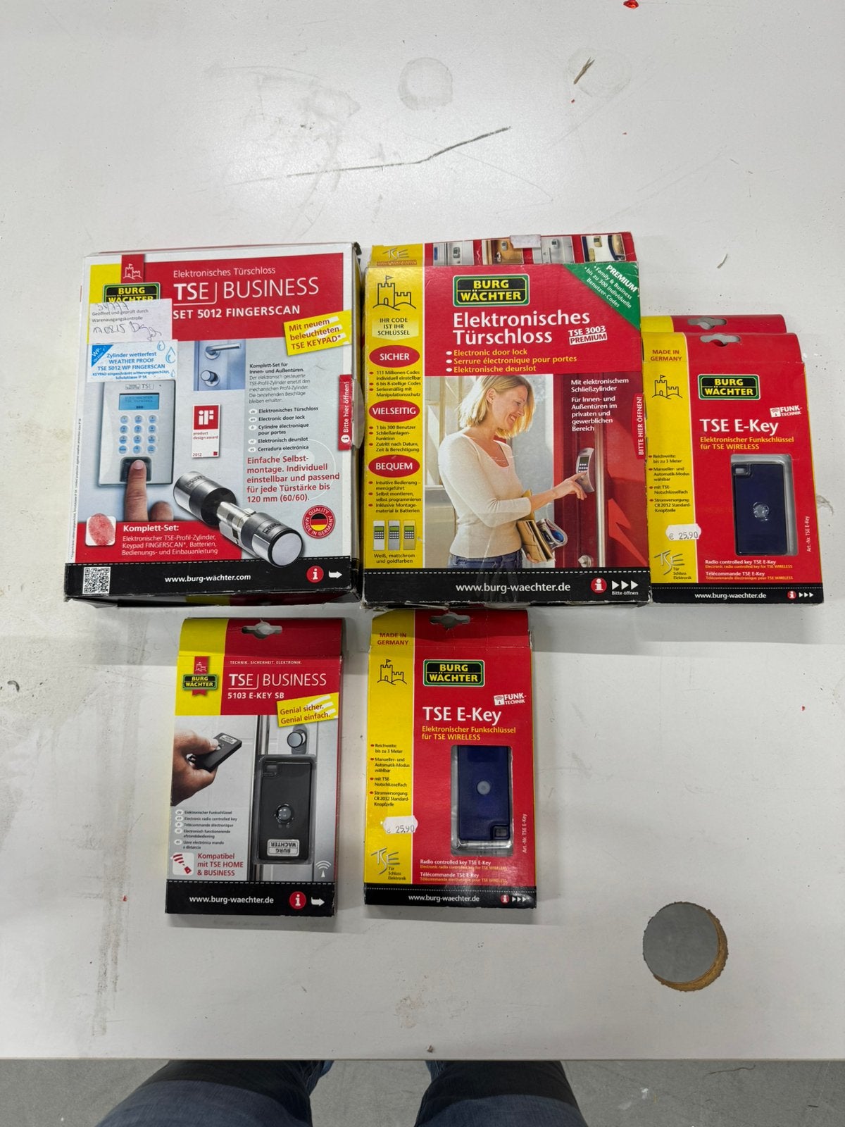 2 x TSE elektronische sloten, Ophalen of Verzenden, Zo goed als nieuw, Slot