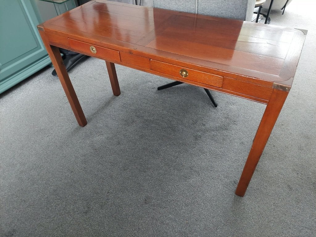 Side table teakhout, Ophalen, Gebruikt, Teakhout, 25 tot 50 cm