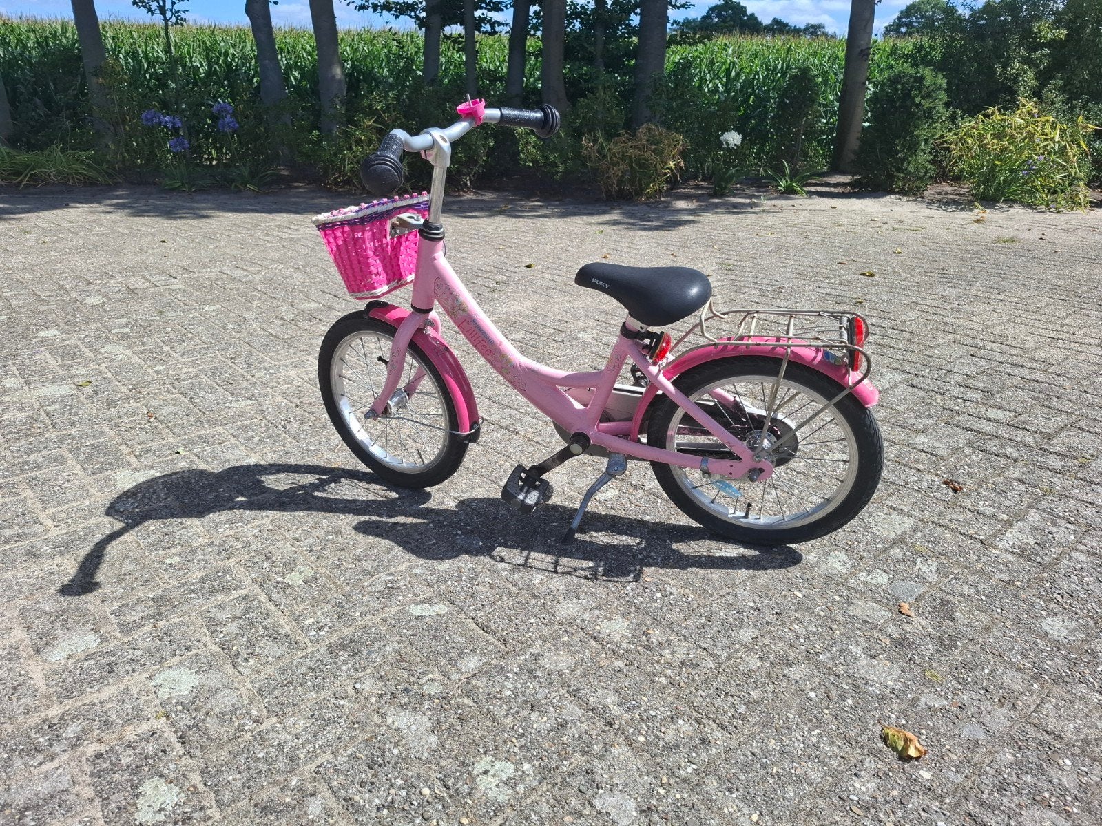 Te koop: Nette Puky 16 inch meisjesfiets, Ophalen, Gebruikt, 16 inch