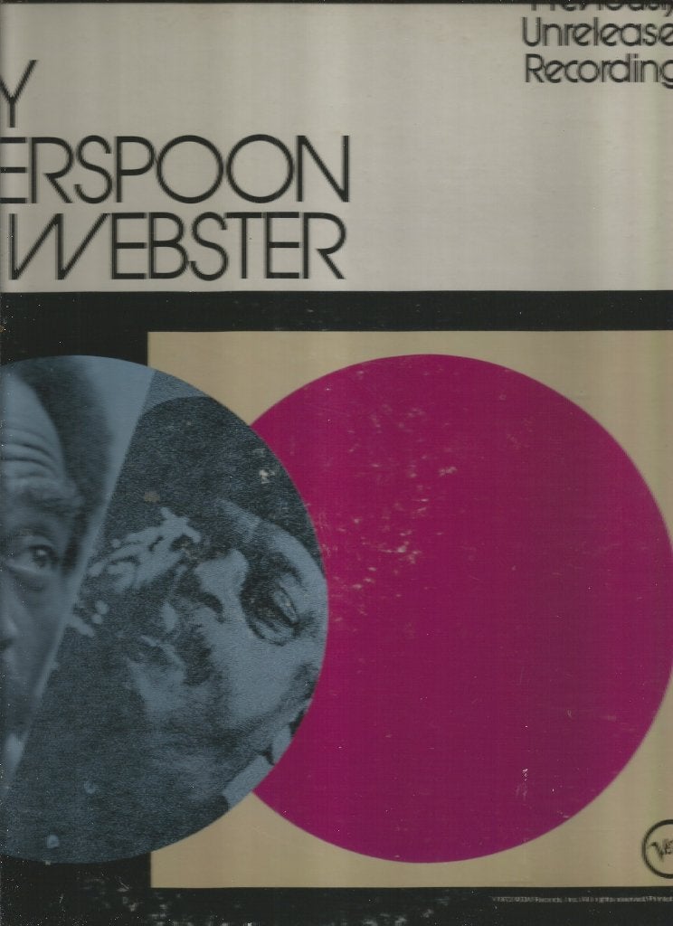 BEN WEBSTER & JIMMY WITHERSPOON /prev.unrel.!!, Cd's en Dvd's, LP, Ophalen of Verzenden, Zo goed als nieuw, 12 inch
