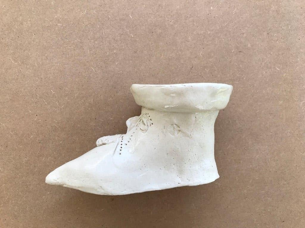 drinklaars, stiefel, drinkschoen puntneus baardman replica, Antiek en Kunst, Ophalen of Verzenden