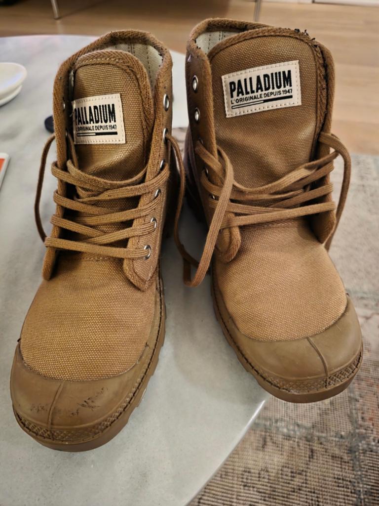 Palladium Pampa Hi Originale Boots - Bruin, Bruin, Lage of Enkellaarzen, Palladium, Ophalen of Verzenden