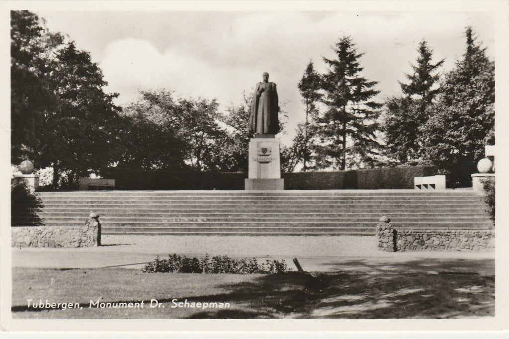 TUBBERGEN Monument Dr, Schaepman, Verzenden, 1940 tot 1960, Ongelopen, Overijssel