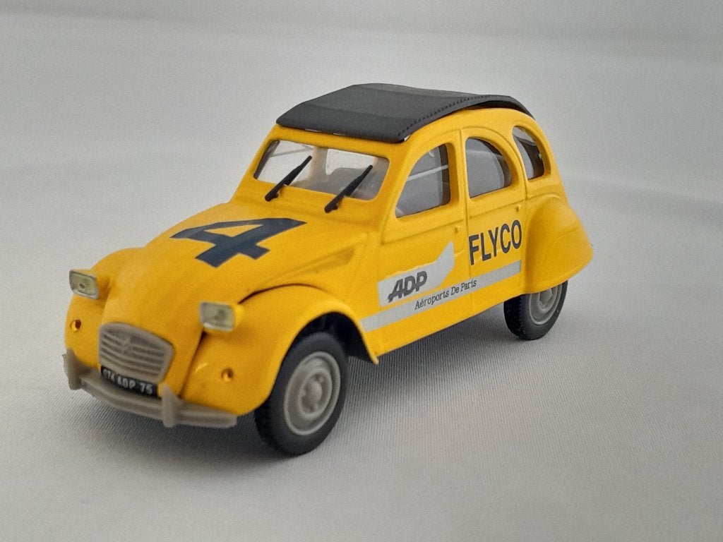 Citroën 2CV "Flyco" 1:43 van Norev, Ophalen of Verzenden, Zo goed als nieuw, Auto, Norev