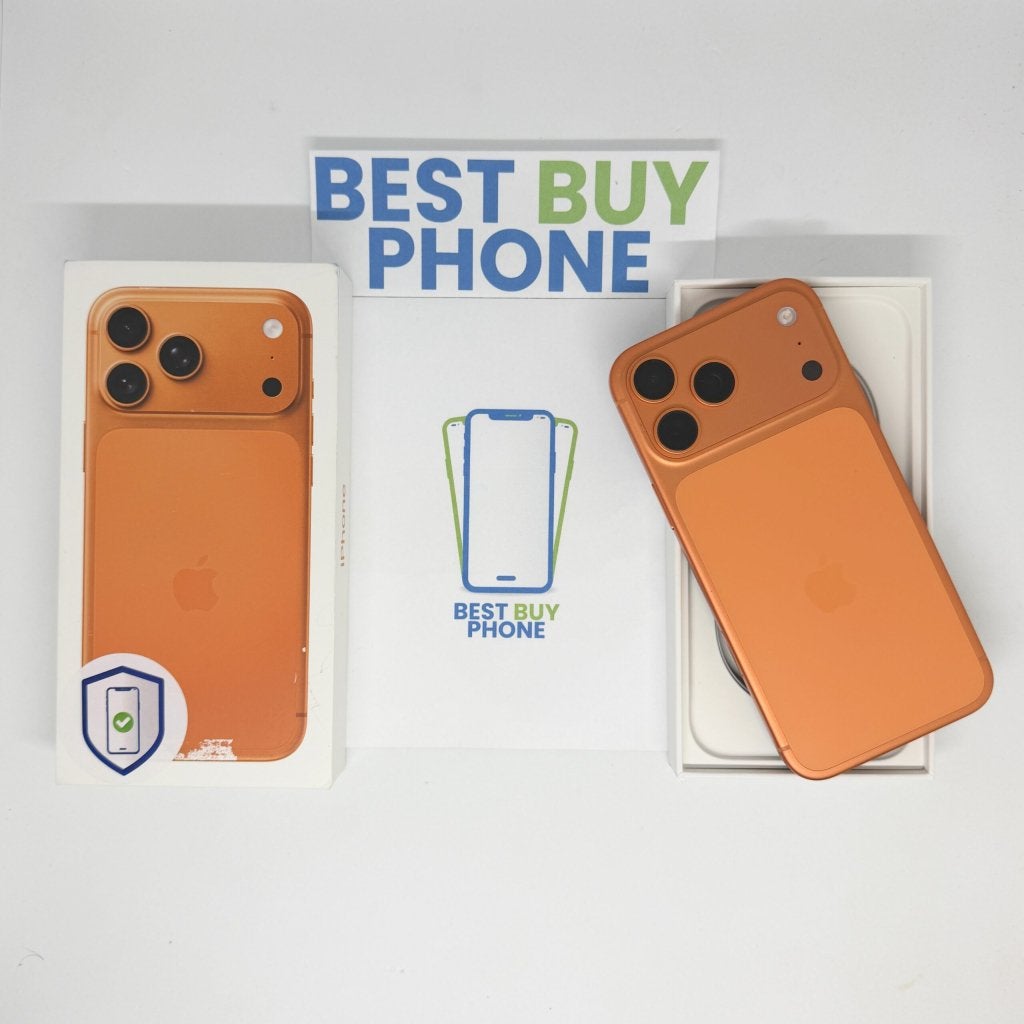 iPhone 17 Pro Max 256GB oranje /krasvrij /100% batt /garanti, 256 GB, Apple, Zonder simlock, Apple Park Way, Cupertino, California