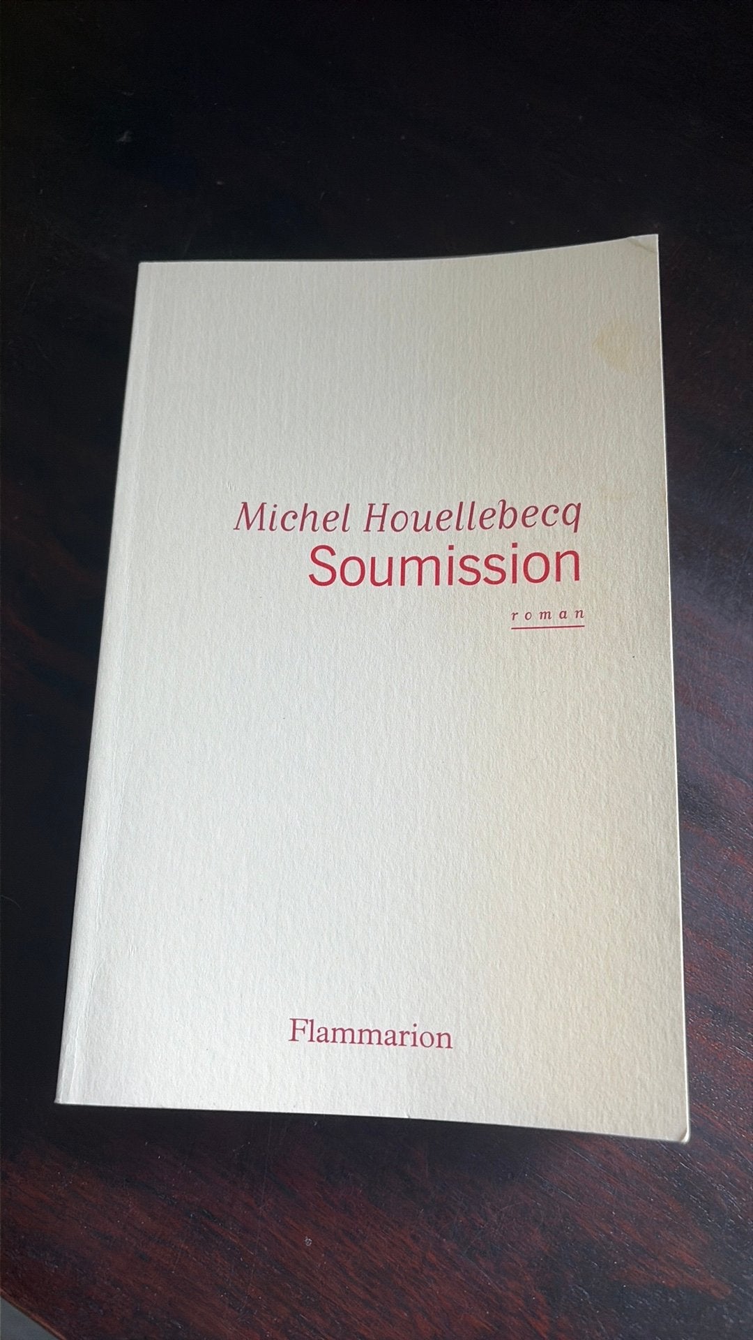 Soumission - Michel Houellebecq, Boeken, Literatuur, Ophalen of Verzenden, Gelezen, Europa overig