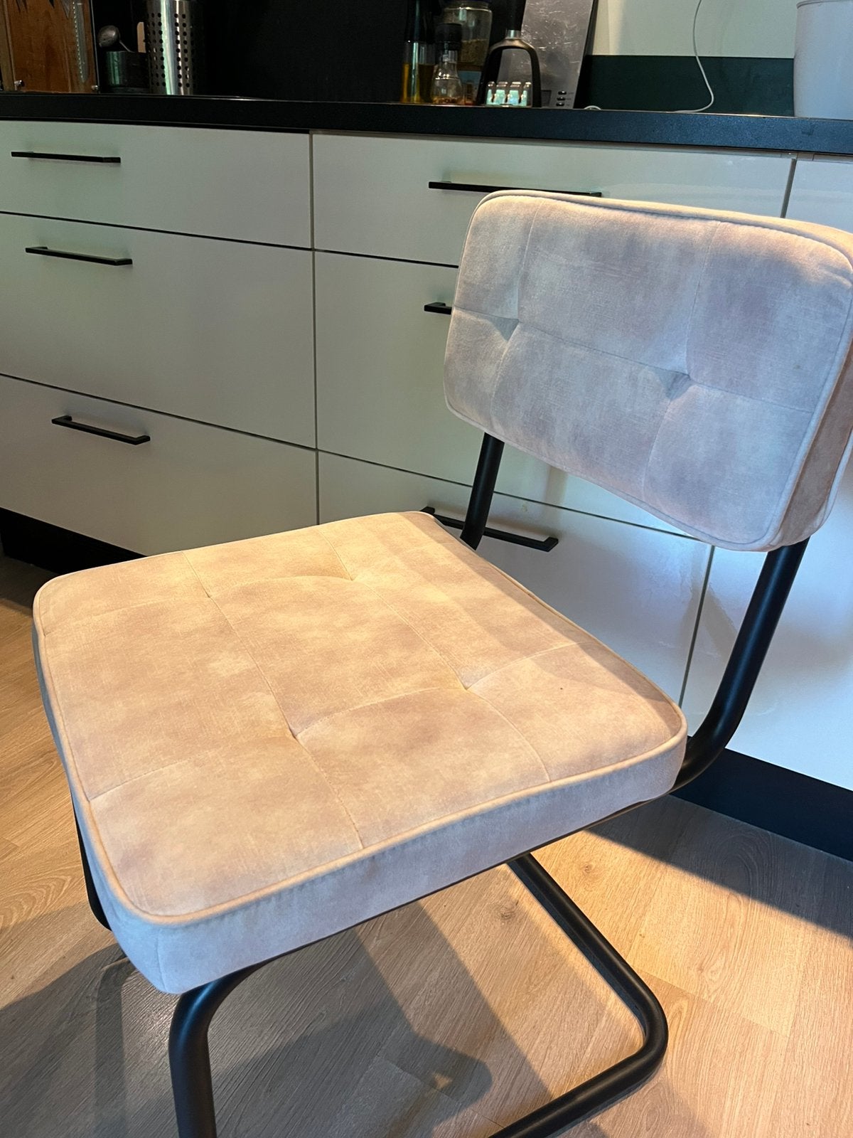 Goossens stoelen 4x, Ophalen, Overige materialen, Zwart, Zo goed als nieuw