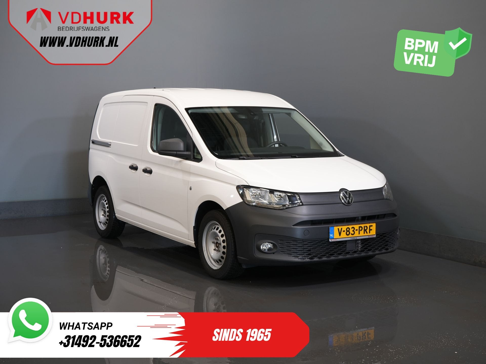 Volkswagen Caddy Cargo 2.0 TDI 100 pk Omvormer/ Sortimo/ Cru, Auto's, Voorwielaandrijving, Gebruikt, 4 cilinders, Volkswagen