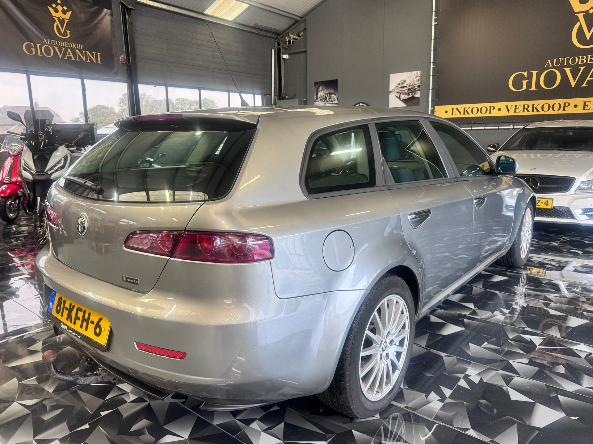 Alfa Romeo 159 Sportwagon 1.9 JTD Q-Tronic Distinctive, Auto's, Euro 5, Gebruikt, Elektrische ramen, Diesel