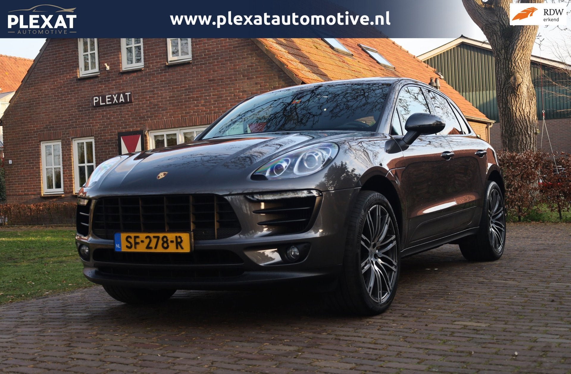 Porsche Macan 3.0 S Aut. | Panorama | Sportchrono | Stoelkoe, Automaat, Dealer onderhouden, Gebruikt, Bedrijf