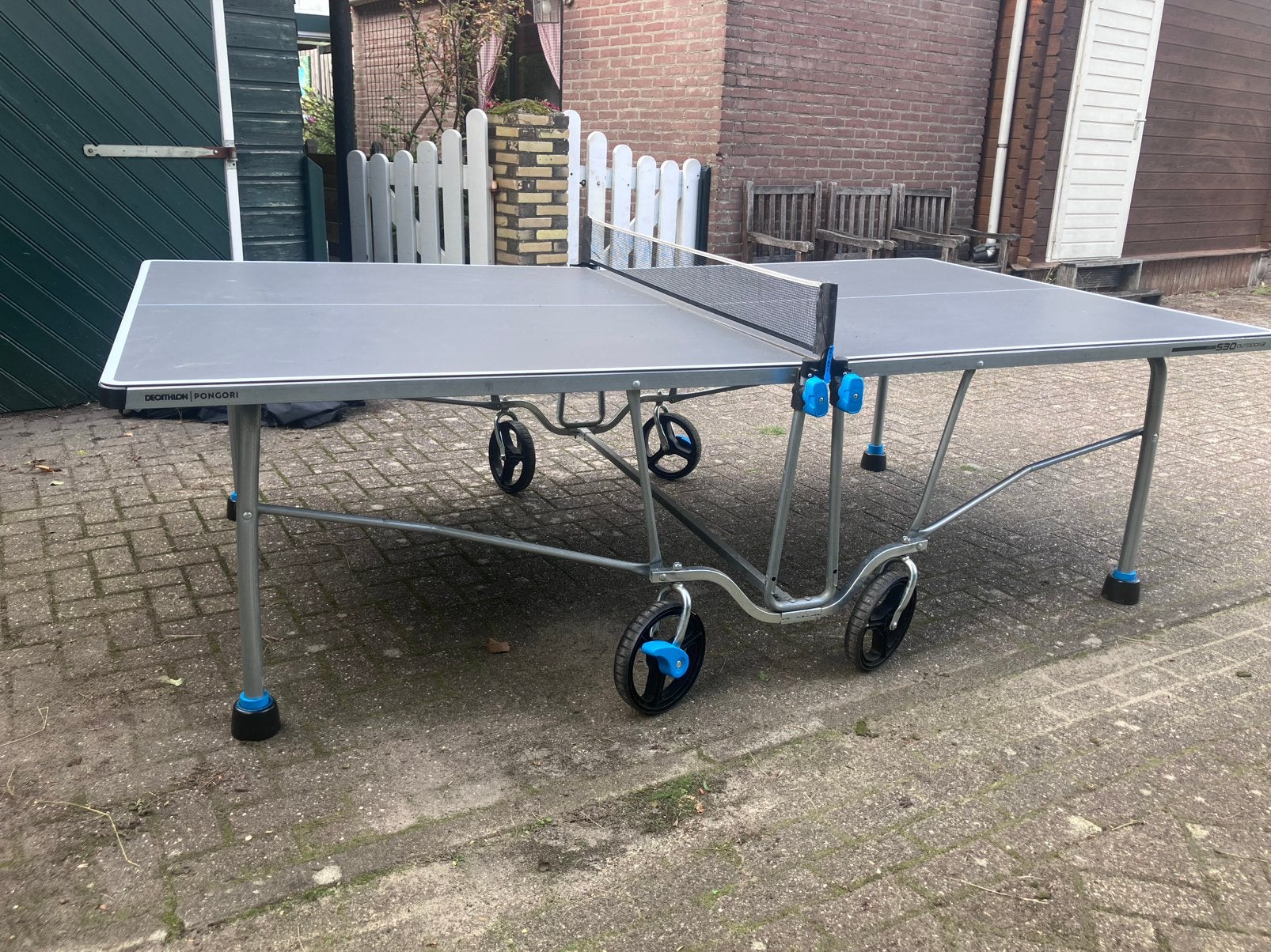 Tafeltennistafel, bijna niet gebruikt, Ophalen, Zo goed als nieuw