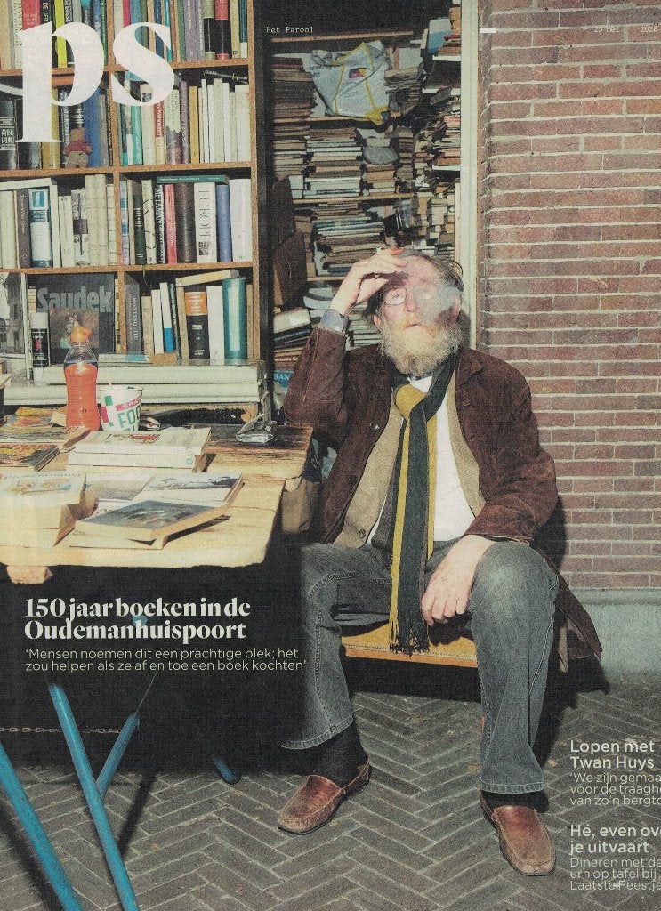 Boeken Oudemanhuispoort in Parool PS van de Week 23-5-2026, Verzenden, Zo goed als nieuw, Muziek, Film of Tv