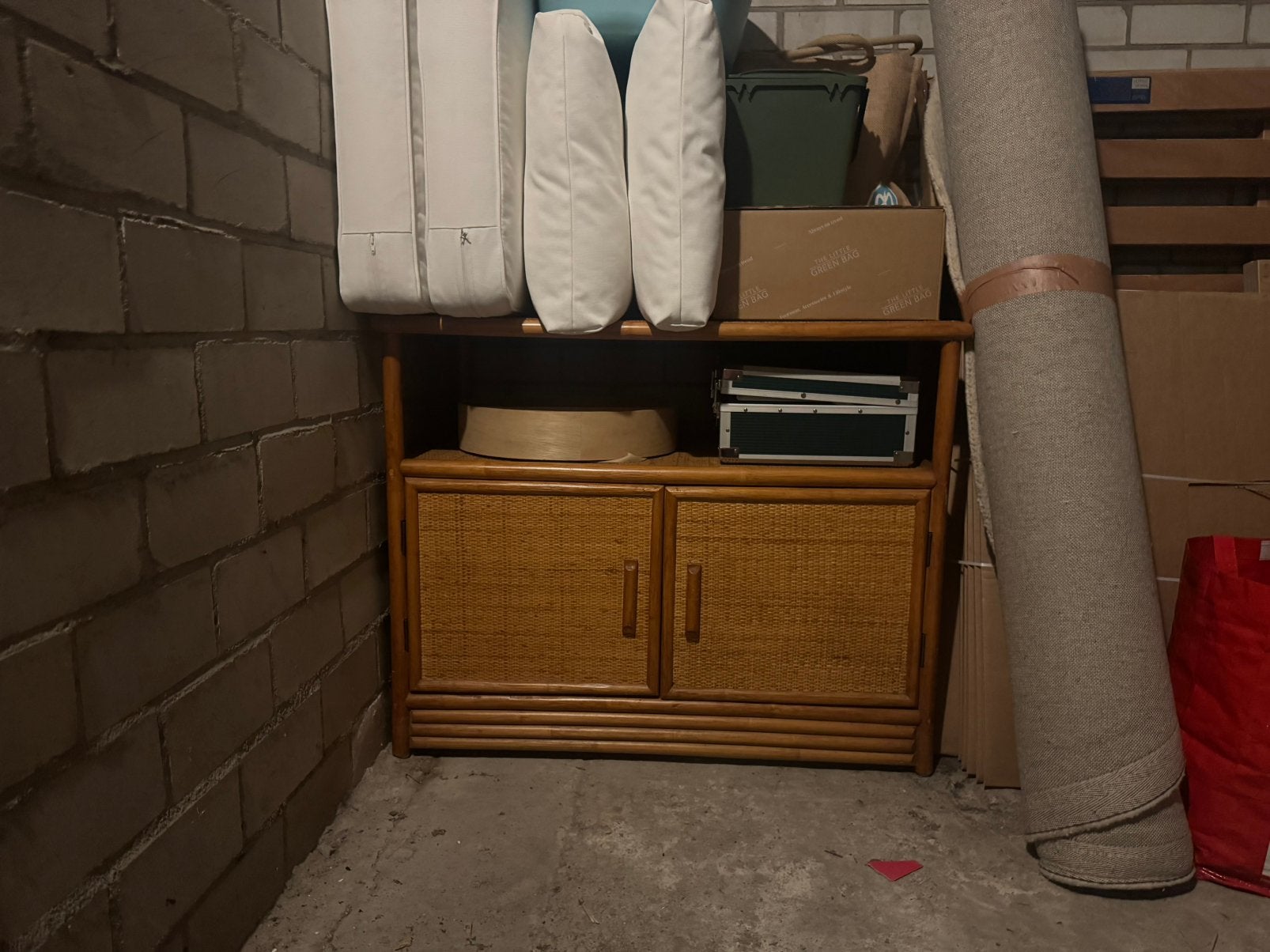 Vintage Rotan meubel, Ophalen, Zo goed als nieuw