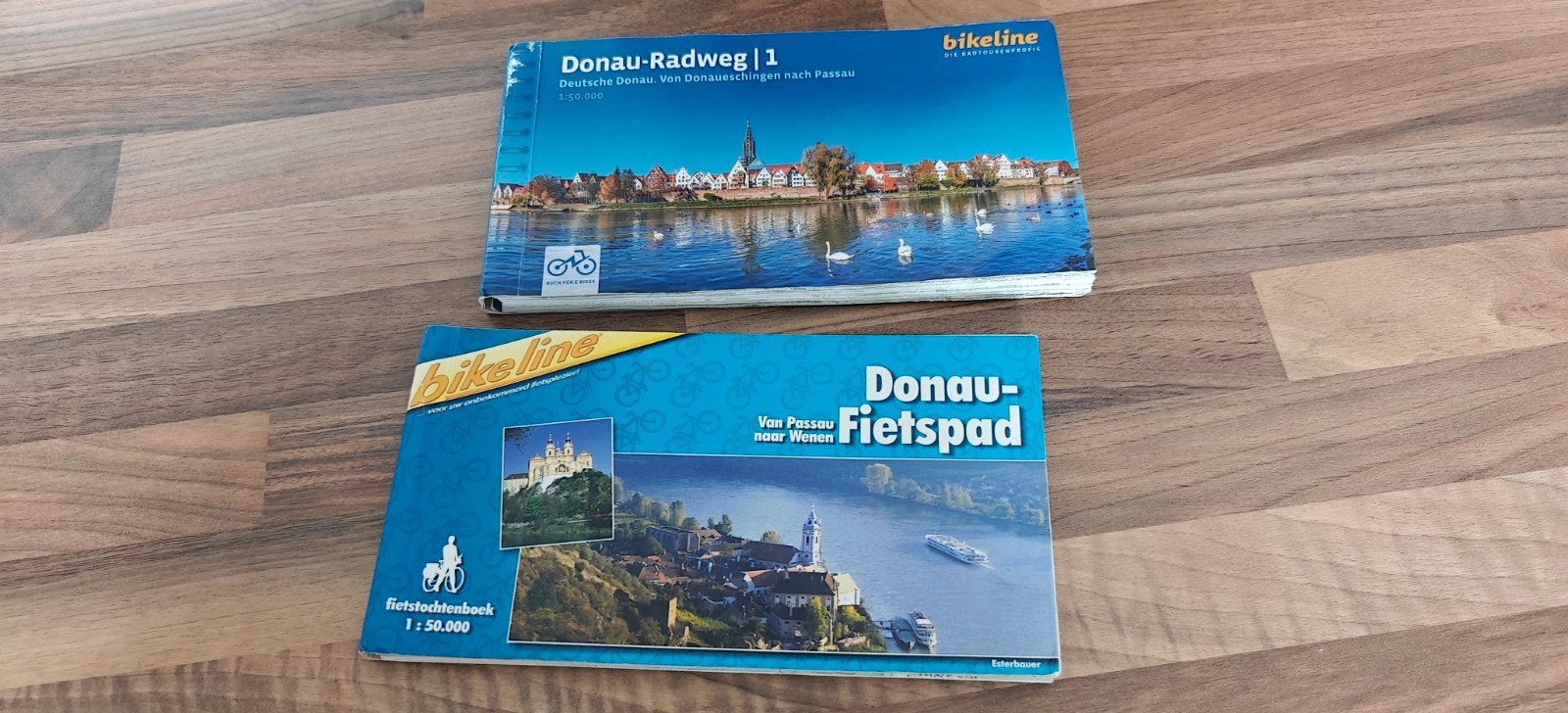 Bikeline Donau Radweg 1 en 2, Ophalen of Verzenden, Europa, Overige merken