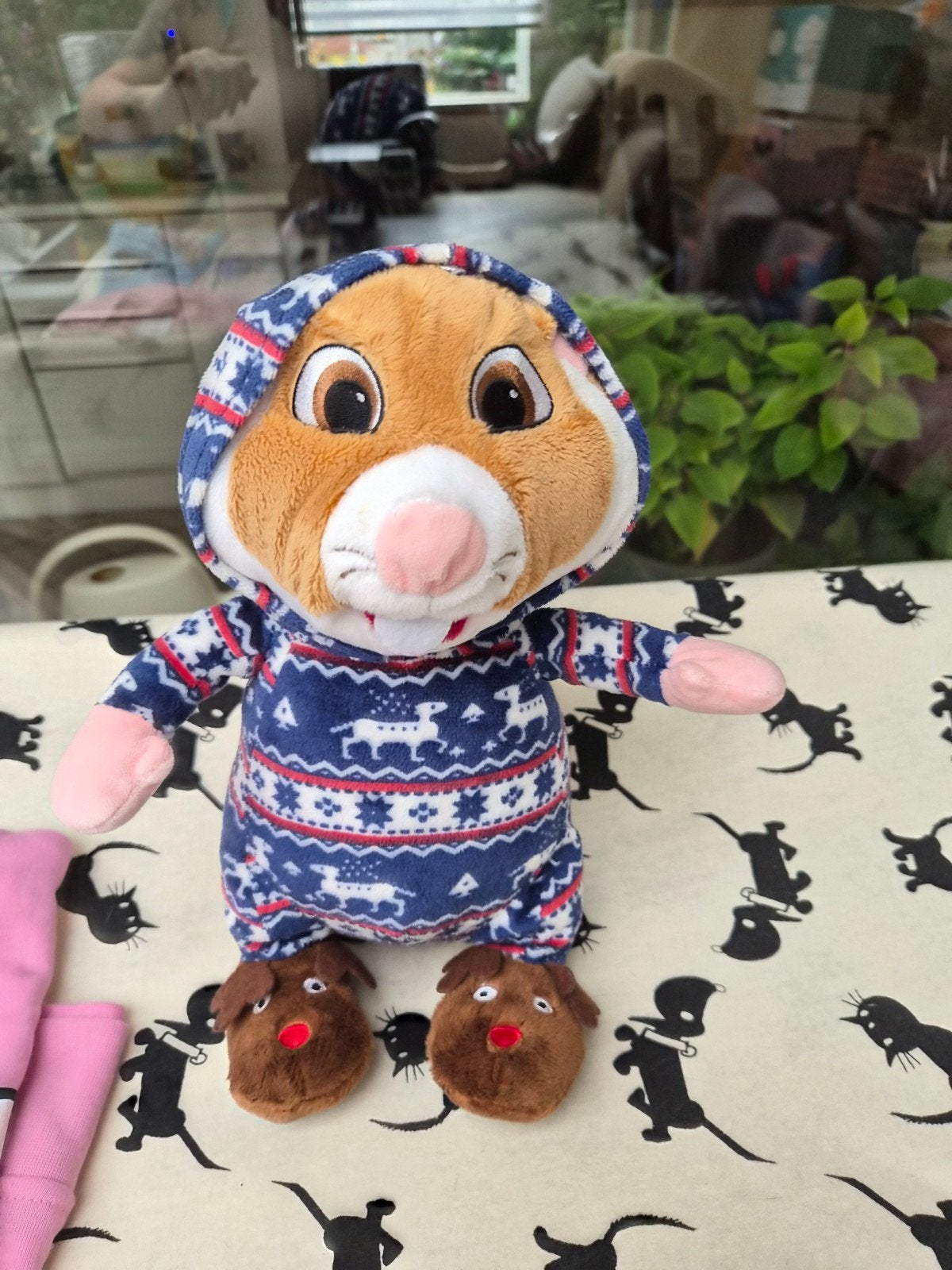 Albert Heijn Hamster met Pyjama en Sloffen, Verzamelen, Albert Heijn, Ophalen of Verzenden