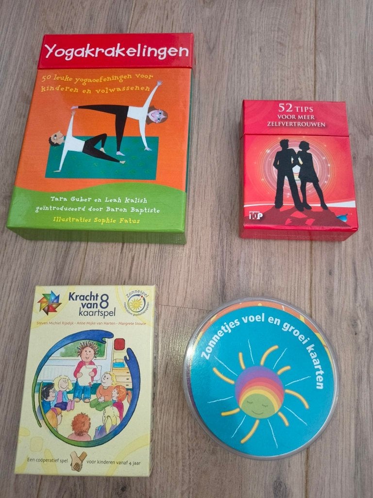 kaart set yoga kinderen, Ophalen of Verzenden, Zo goed als nieuw, Meditatie of Yoga, Overige typen