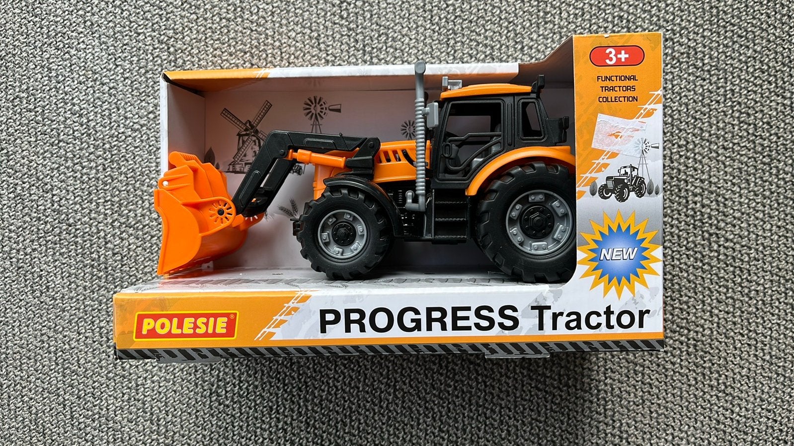 Polesie friction powered loader NIEUW, Ophalen of Verzenden, Nieuw