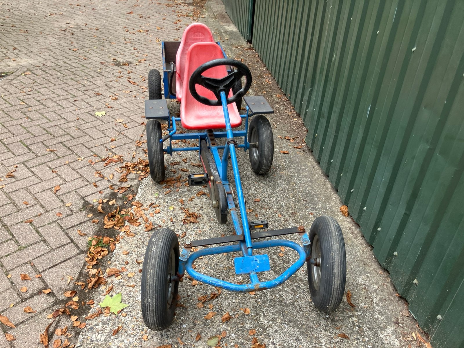 Skelter met aanhanger, Ophalen, Gebruikt, Berg, Met kar of aanhanger