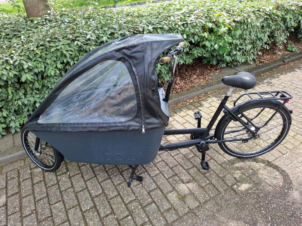 Dolly elektrische bakfiets met nieuwe middenmotor, Ophalen, 4 kinderen of meer