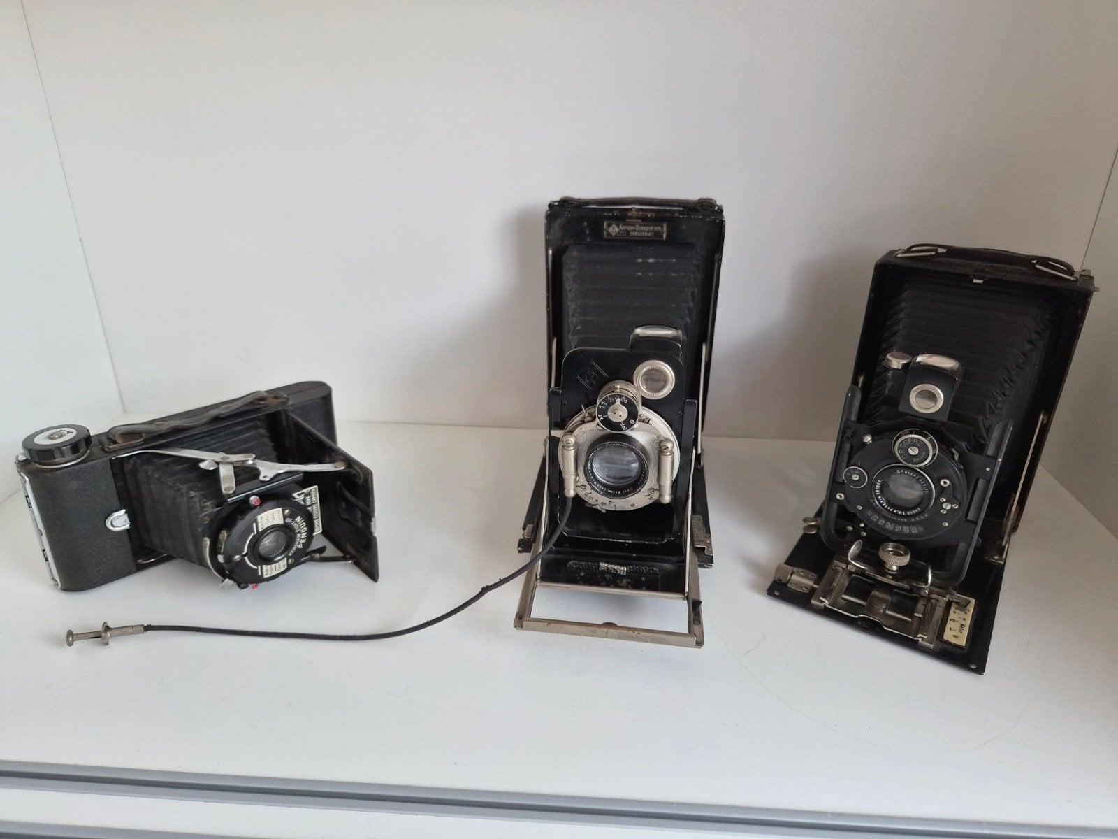 3 vintage camera's, Ophalen of Verzenden, Compact, Overige Merken