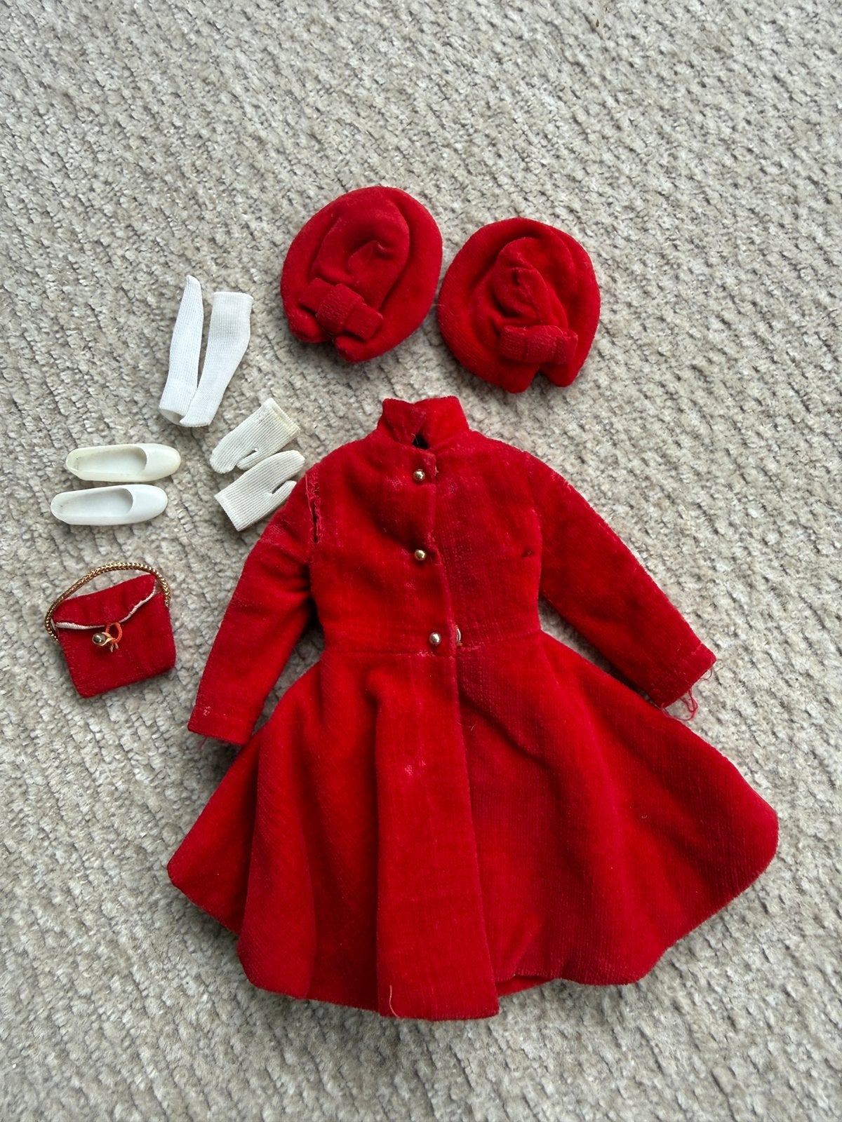 Vintage Skipper kleding, Ophalen of Verzenden, Gebruikt, Kleertjes