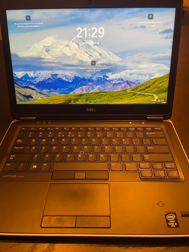 Dell latitude E7440 … i5 / 256gb ssd / 8gb ram / 14 inch /, Computers en Software, Windows Laptops, 256 GB, Qwerty, 8 GB, 14 inch