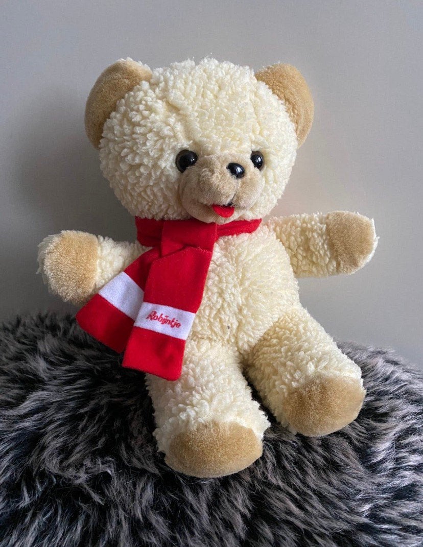 Robijn knuffel beertje. 35 cm, Verzamelen, Verzenden, Nieuw, Stoffen beer, Overige merken