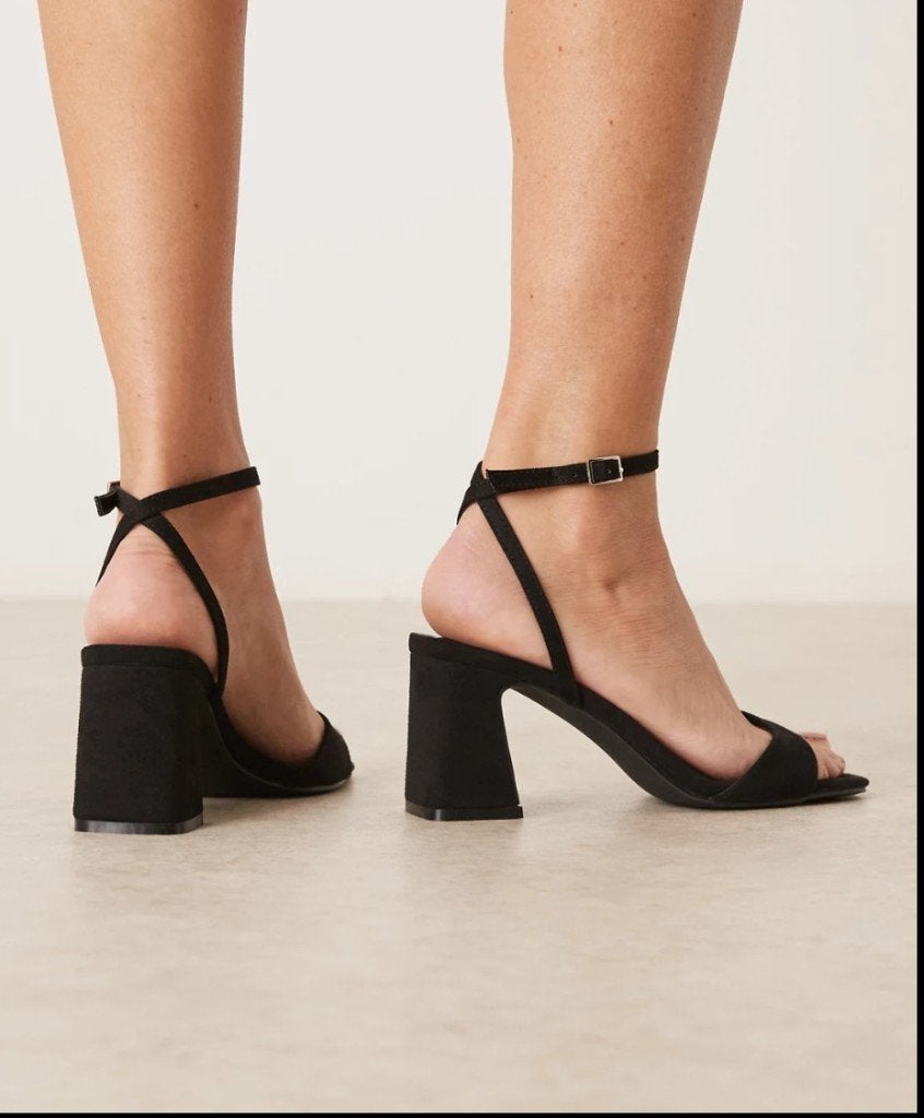 Zwarte hakken maat 39, Schoenen met lage hakken, Zwart, Nieuw, Ophalen of Verzenden