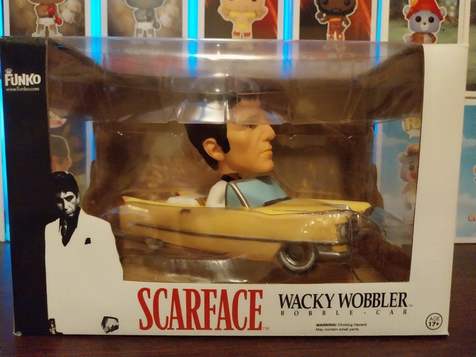 Funko Wacky Wobbler Scarface Tony Montana Bobble-Car, Ophalen of Verzenden