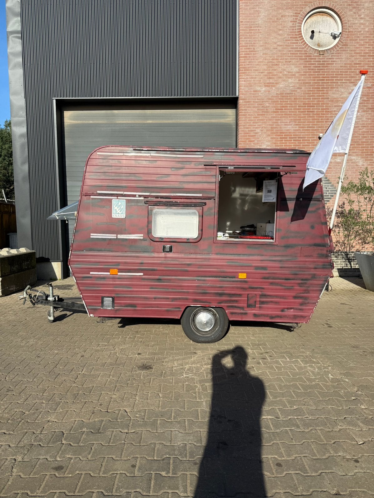 Complete foodtruck / hamburgerkar / verkoopwagen, Zakelijke goederen, Ophalen