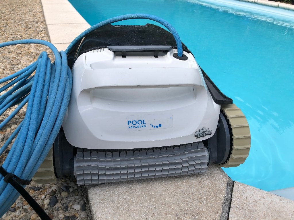 Zwembadrobot dolphin poolstyle advanced, Ophalen, Gebruikt