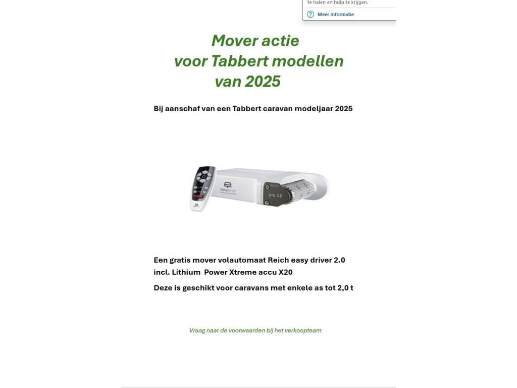 Tabbert Senara 490 TD Fransbed - 2025!, Rondzit, Tabbert, Bedrijf, Schokbreker