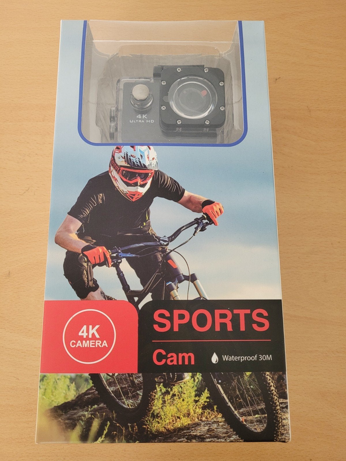 4K Sports Cam waterdicht tot 30m nieuw in doos, Overige merken, Sports Cam, Onbekend, Nieuw