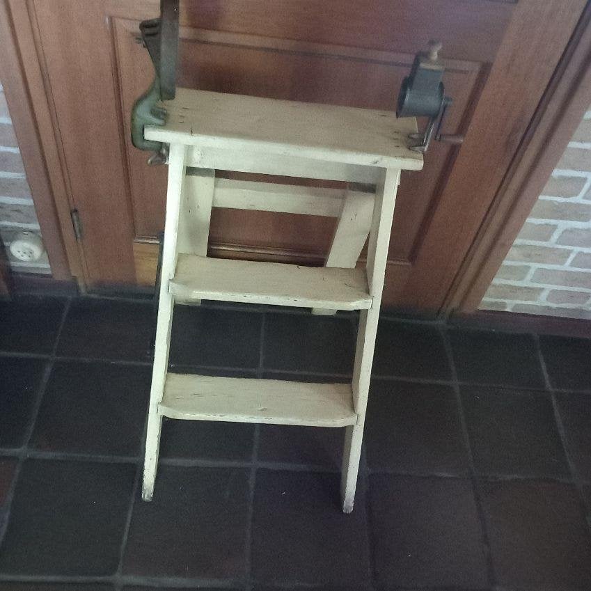 keukentrap, inklapbaar, Antiek en Kunst, Ophalen
