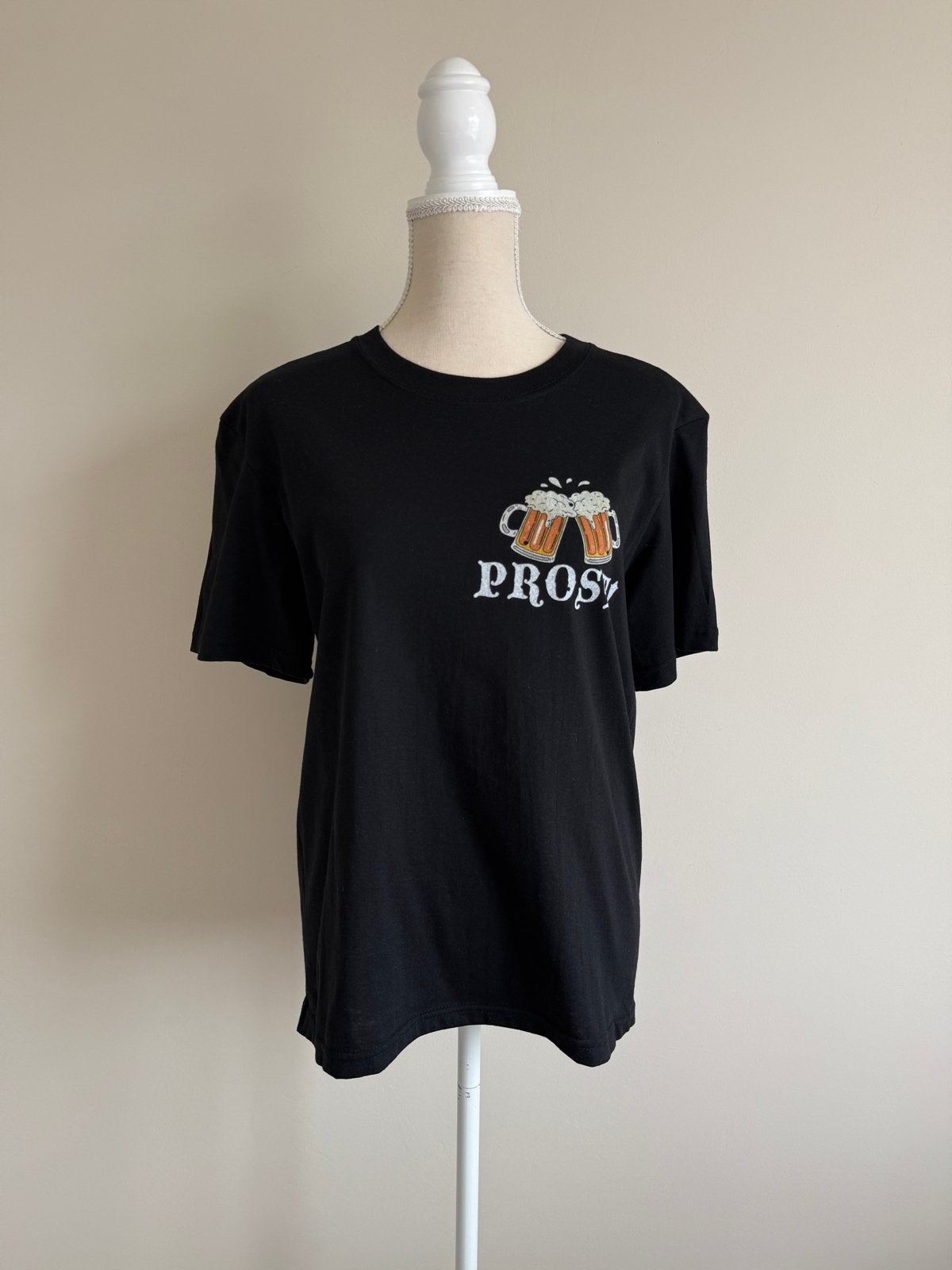Oktoberfest T-shirt Zwart, Maat 38/40 (M), Zwart, Ophalen of Verzenden, Zo goed als nieuw