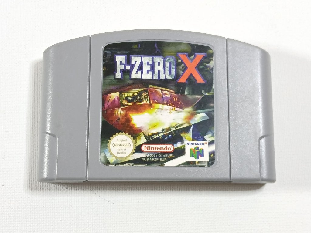 F-Zero X - Nintendo 64 - N64 - PAL - Enkel Cartridge, Nintendo, Contact@nintendo.nl, Goldsteinstrasse 235, D-60528 Frankfurt am Main