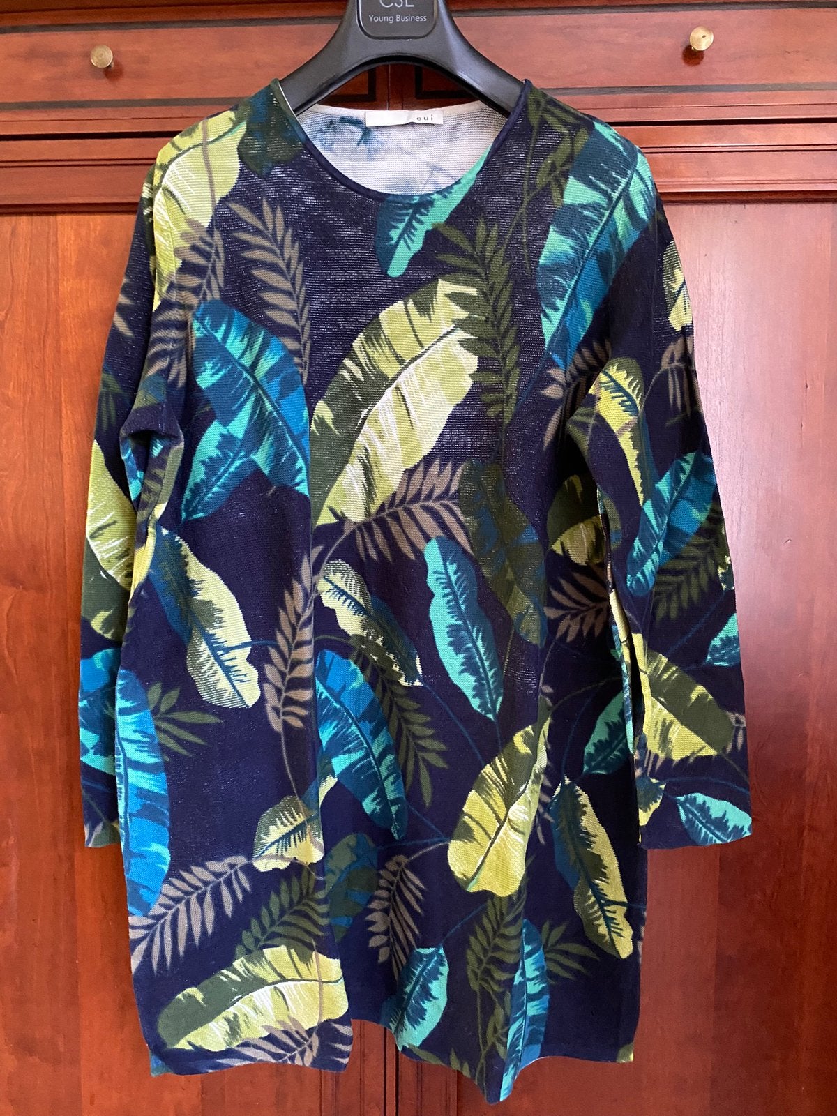 Qui katoenen zomer trui mt 46, Ophalen of Verzenden, Nieuw, Maat 46/48 (XL) of groter, Blauw