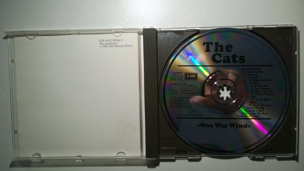The Cats - One Way Wind (EMI Label), Cd's en Dvd's, Ophalen of Verzenden, Zo goed als nieuw, Pop, Album