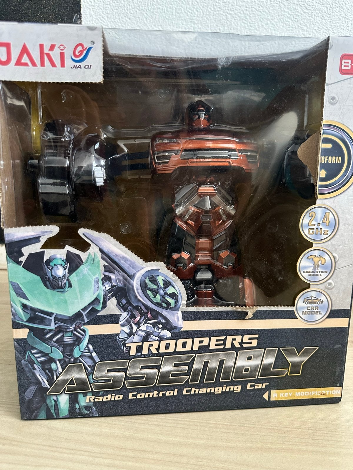 JAKI Troopers Assembly RC Changing Car - Nieuw in doos, Ophalen of Verzenden, Nieuw, Afstandsbediening