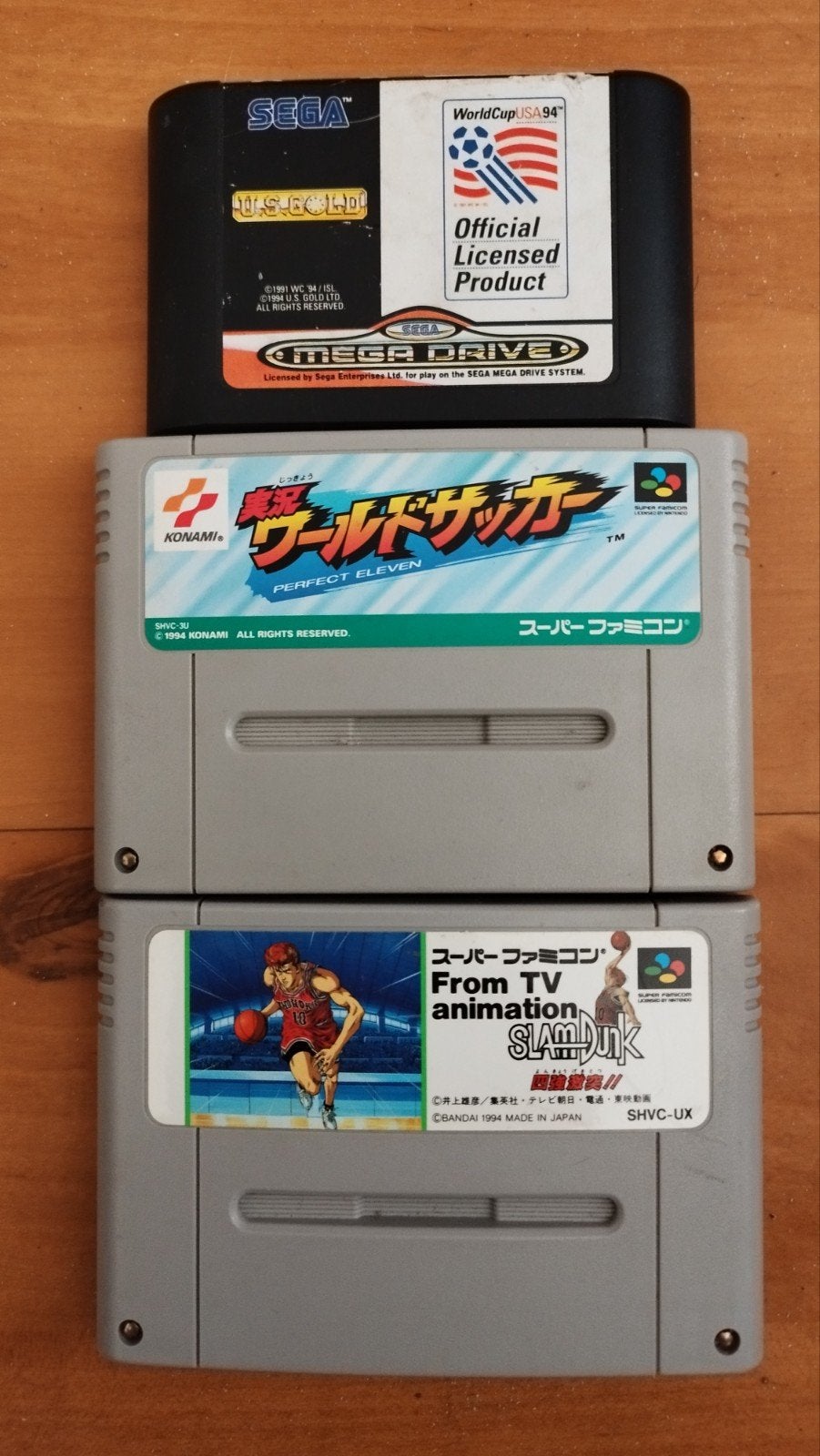 Super Famicom & Sega Mega Drive games (3 stuks), Gebruikt, 2 spelers, Eén computer, Ophalen of Verzenden