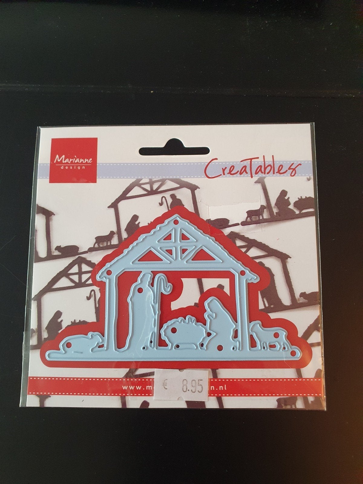 Marianne Design Creatables LR0559 Kerststal snijmal, Gereedschap of Toebehoren, Blauw, Overige merken, Kerstmis