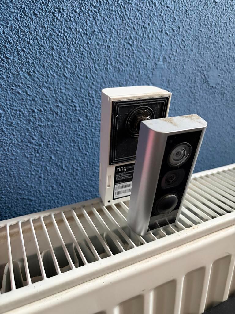 Ring Doorview Cam met extra batterij, Doe-het-zelf en Verbouw, Alarmsystemen, Ophalen of Verzenden, Compleet systeem, Draadloos