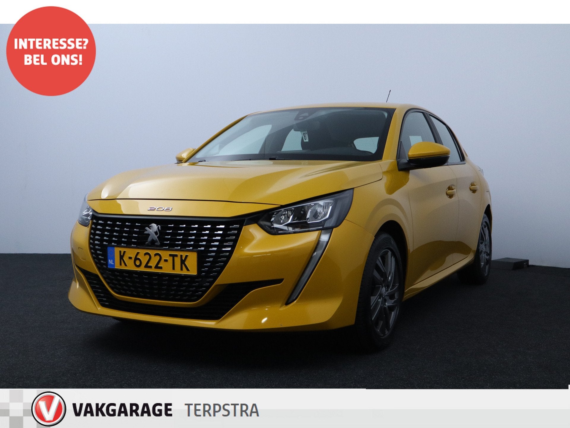 Peugeot 208 1.2 PureTech Active Pack/ D-Riem verv: 86.000 KM, Auto's, Voorwielaandrijving, Stof, 1199 cc, Verwarmde buitenspiegels