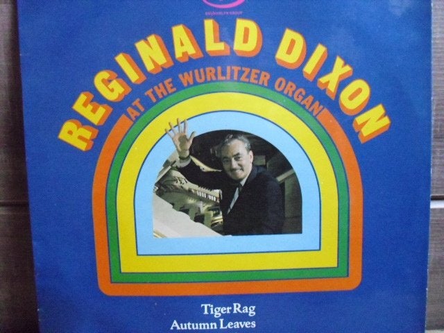 Reginald Dixon "At The Wurlitzer Organ" LP, LP, Gebruikt, Ophalen of Verzenden, Beschermende buitenhoes